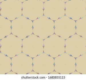 Patrón de vectores ornamentales geométricos sin soldadura. Antecedentes abstractos