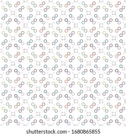 Seamless geometric ornamental vector pattern. Abstract background