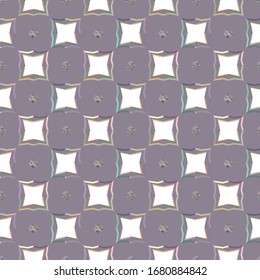 Seamless geometric ornamental vector pattern. Abstract background