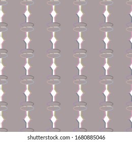 Seamless geometric ornamental vector pattern. Abstract background