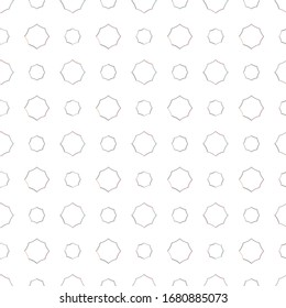 Seamless geometric ornamental vector pattern. Abstract background