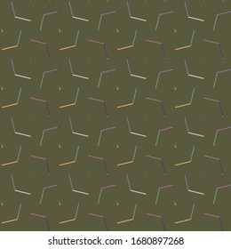 Seamless geometric ornamental vector pattern. Abstract background