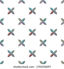 Seamless geometric ornamental vector pattern. Abstract background