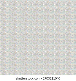 Seamless geometric ornamental vector pattern. Abstract background