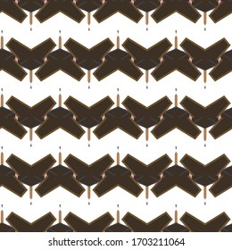 Seamless geometric ornamental vector pattern. Abstract background