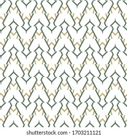 Seamless geometric ornamental vector pattern. Abstract background