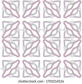 Seamless geometric ornamental vector pattern. Abstract background