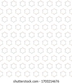 Seamless geometric ornamental vector pattern. Abstract background