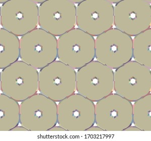 Seamless geometric ornamental vector pattern. Abstract background