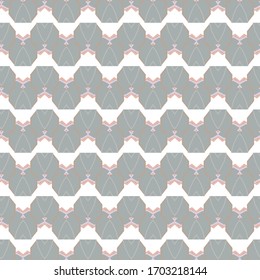 Nahtlose geometrische Vektorillustration. Abstrakter Hintergrund