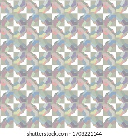 Seamless geometric ornamental vector pattern. Abstract background