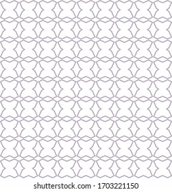 Seamless geometric ornamental vector pattern. Abstract background