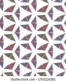 Seamless geometric ornamental vector pattern. Abstract background