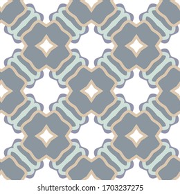 Seamless geometric ornamental vector pattern. Abstract background