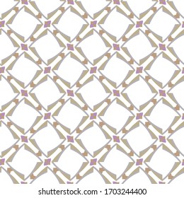 Seamless geometric ornamental vector pattern. Abstract background