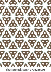 Seamless geometric ornamental vector pattern. Abstract background