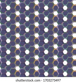 Seamless geometric ornamental vector pattern. Abstract background
