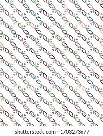 Seamless geometric ornamental vector pattern. Abstract background