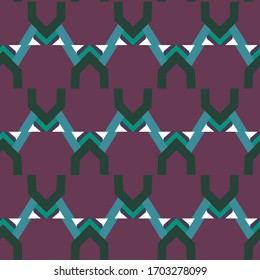 Seamless geometric ornamental vector pattern. Abstract background