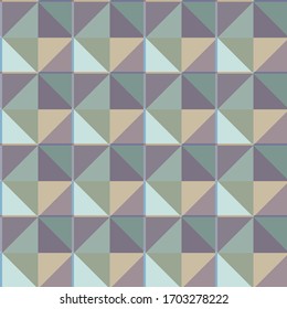 Seamless geometric ornamental vector pattern. Abstract background