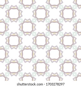 Seamless geometric ornamental vector pattern. Abstract background