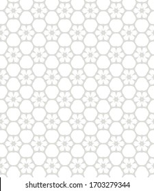 Seamless geometric ornamental vector pattern. Abstract background