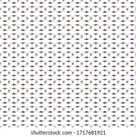 Nahtlose geometrische Vektorillustration. Abstrakter Hintergrund