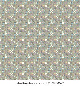 Seamless geometric ornamental vector pattern. Abstract background