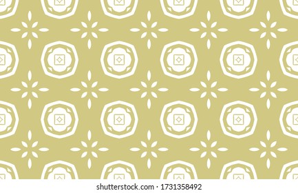 Seamless geometric ornamental vector pattern. Abstract background