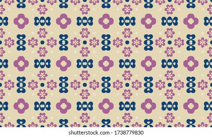 Seamless geometric ornamental vector pattern. Abstract background