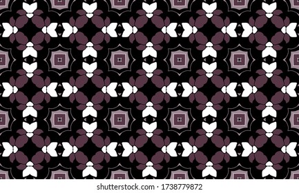 Seamless geometric ornamental vector pattern. Abstract background