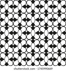 Seamless geometric ornamental vector pattern. Abstract background