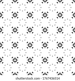 Seamless geometric ornamental vector pattern