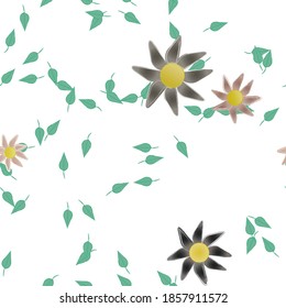 Seamless geometric ornamental vector pattern. Abstract background