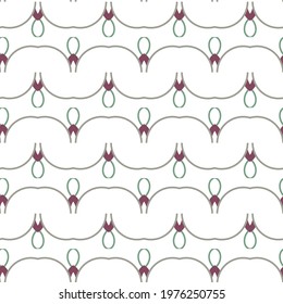 Seamless geometric ornamental vector pattern. Abstract background