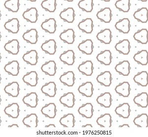 Seamless geometric ornamental vector pattern. Abstract background