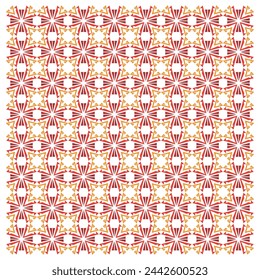 Seamless geometric ornamental vector pattern
