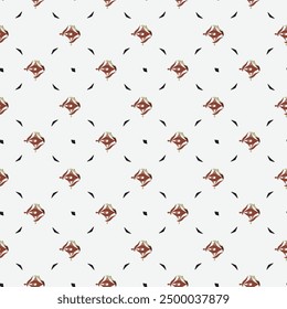 Seamless geometric ornamental vector pattern. Abstract background.