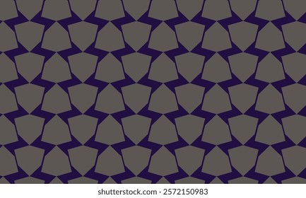 Seamless geometric ornamental vector pattern. Abstract background