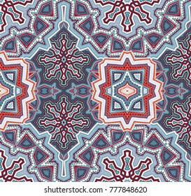 Seamless geometric  ornamental vector pattern