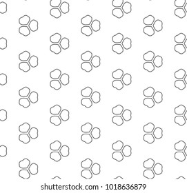Seamless geometric ornamental vetor pattern
