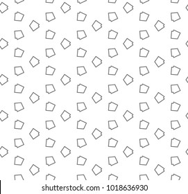 Seamless geometric ornamental vetor pattern