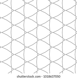 Seamless geometric ornamental vetor pattern