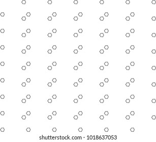 Seamless geometric ornamental vetor pattern