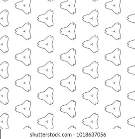 Seamless geometric ornamental vetor pattern