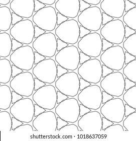 Seamless geometric ornamental vetor pattern