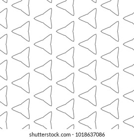 Seamless geometric ornamental vetor pattern