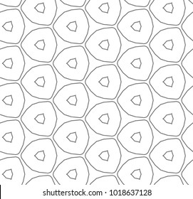 Seamless geometric ornamental vetor pattern