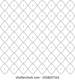 Seamless geometric ornamental vetor pattern