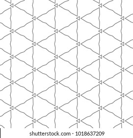 Seamless geometric ornamental vetor pattern